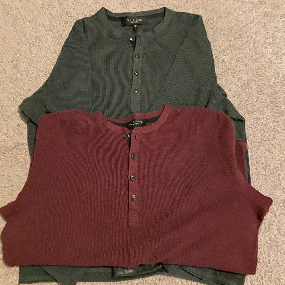 2 long sleeve rag & bone Size Large